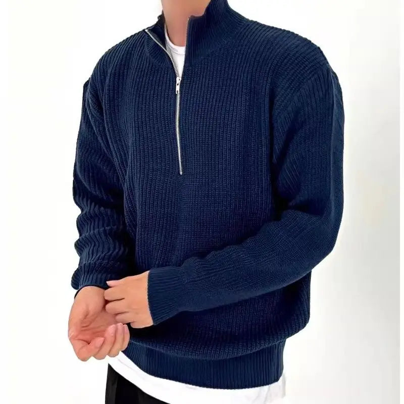 Half-Zip Pullover Sweater