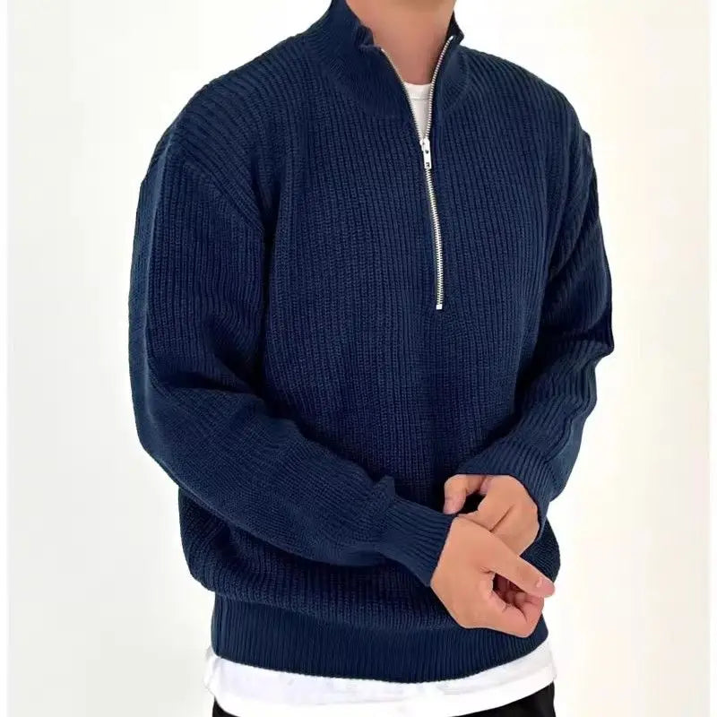 Half-Zip Pullover Sweater